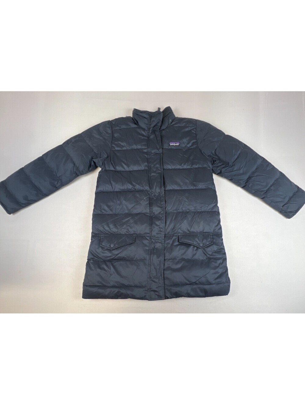 Patagonia Kids Down For Fun Coat L 12 Navy Puffer Jacket STY68255